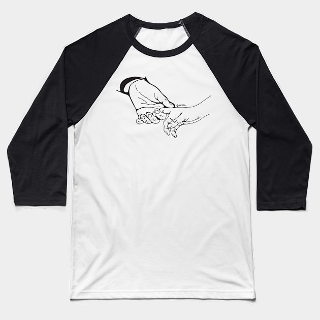 Stay Baseball T-Shirt by Olillia